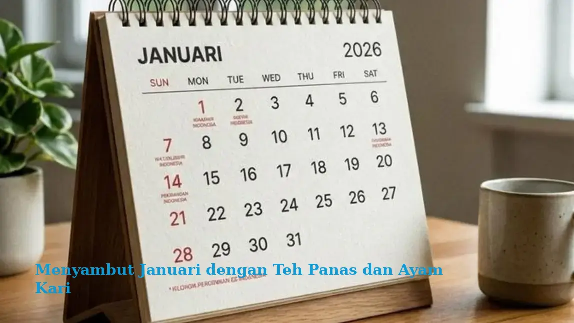 Menyambut Januari dengan Teh Panas dan Ayam Kari