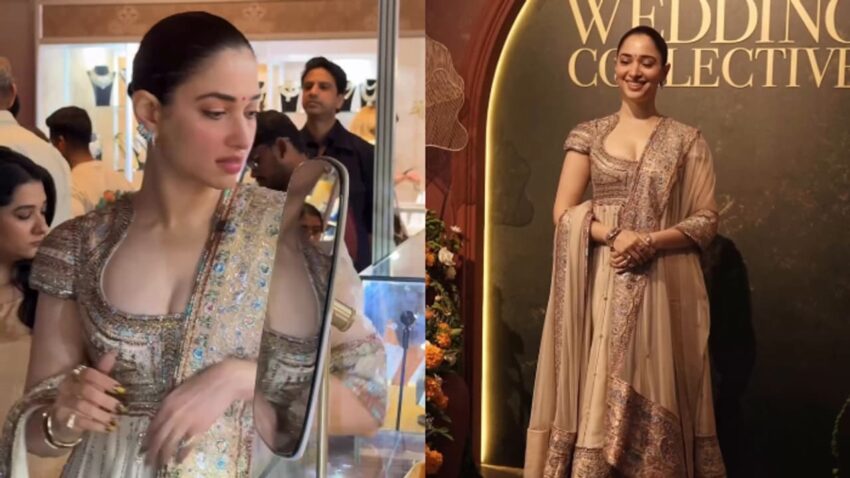 aisha rao ivory - ilustrasi berita Tamannaah Bhatia Anggun dalam Aisha Rao Ivory saat The Wedding Collective