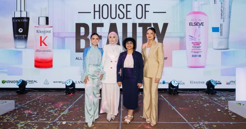 house of beauty - ilustrasi berita L'Oréal Malaysia Perkenalkan House of Beauty sebagai Festival Creator Commerce…