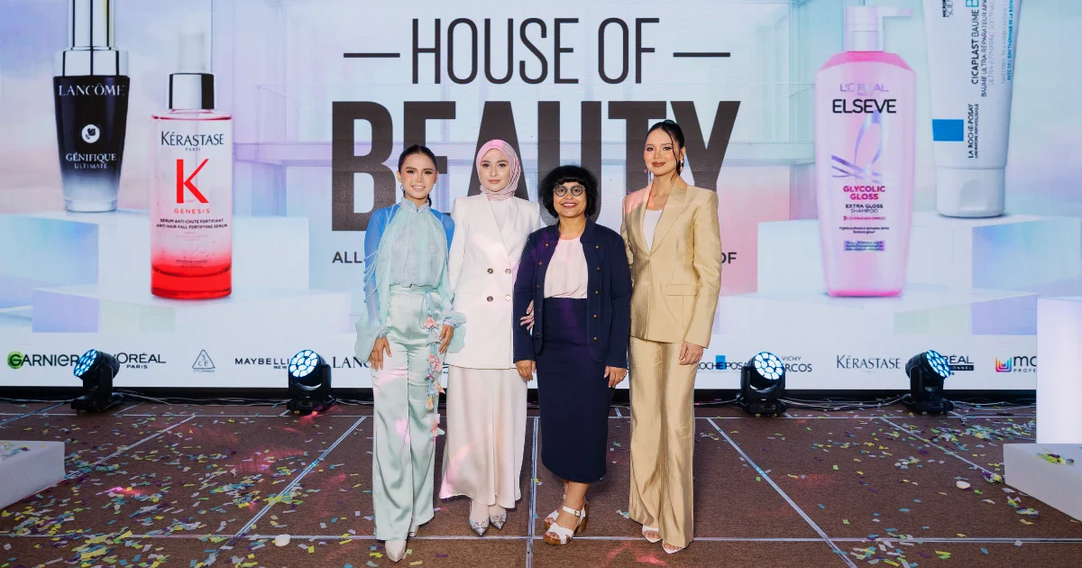 house of beauty - ilustrasi berita L'Oréal Malaysia Perkenalkan House of Beauty sebagai Festival Creator Commerce…